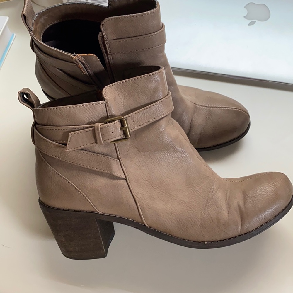 Nude Booties